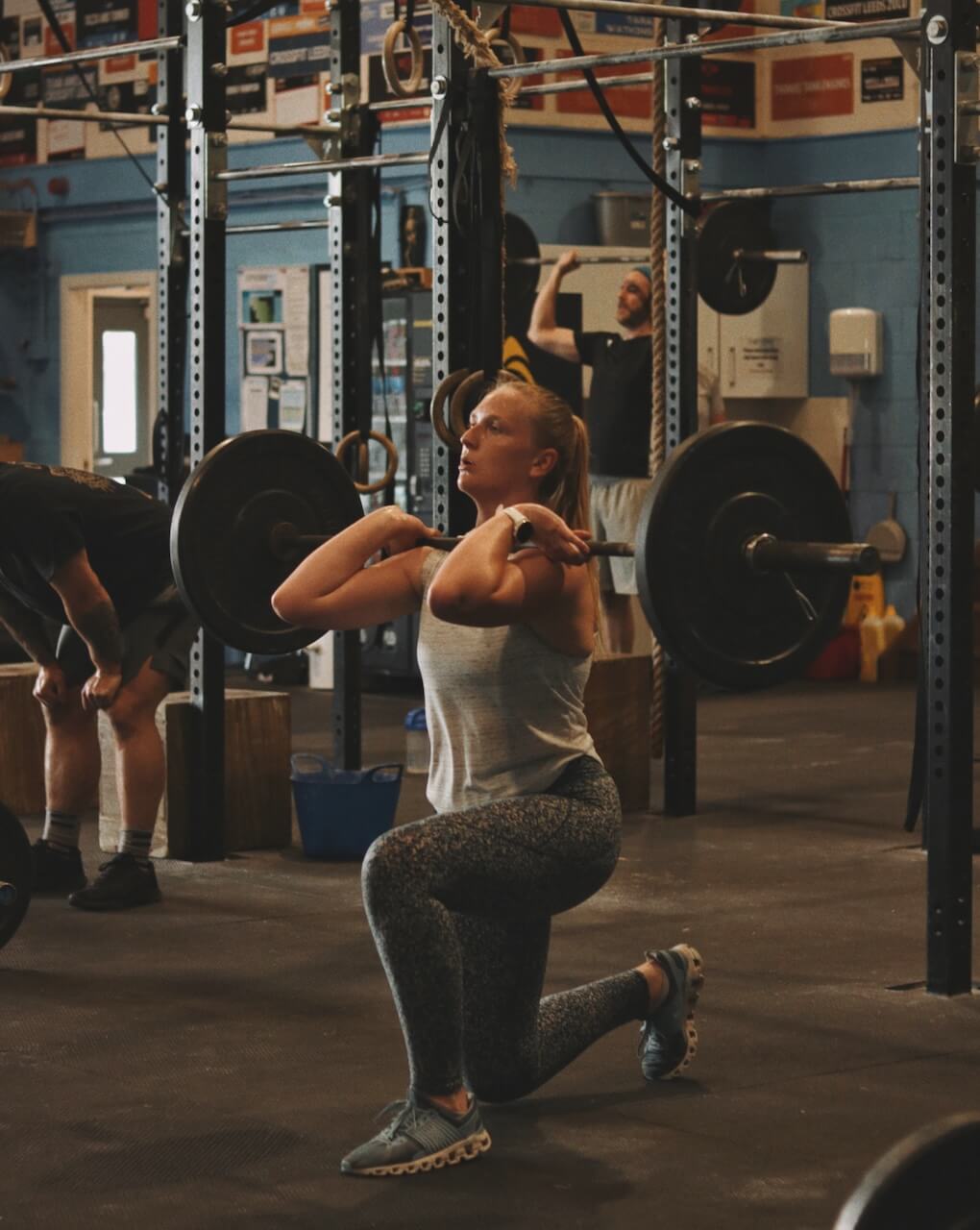 Strength class at CrossFit Leeds